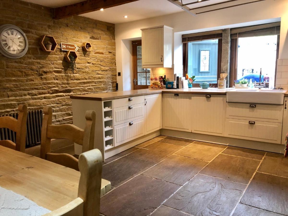 Wuthering Cottage - Central, Stylish, Cosy, Comfy Haworth Exteriör bild