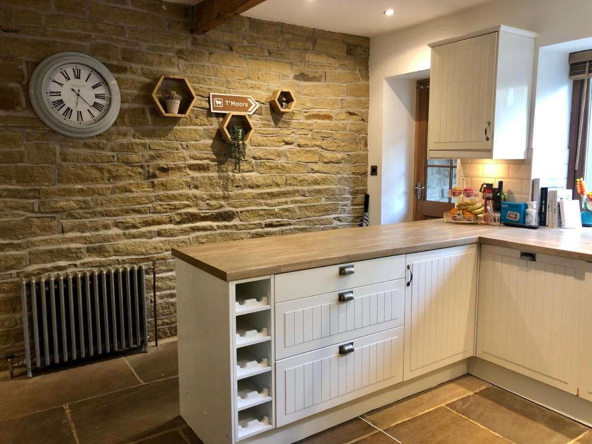 Wuthering Cottage - Central, Stylish, Cosy, Comfy Haworth Exteriör bild