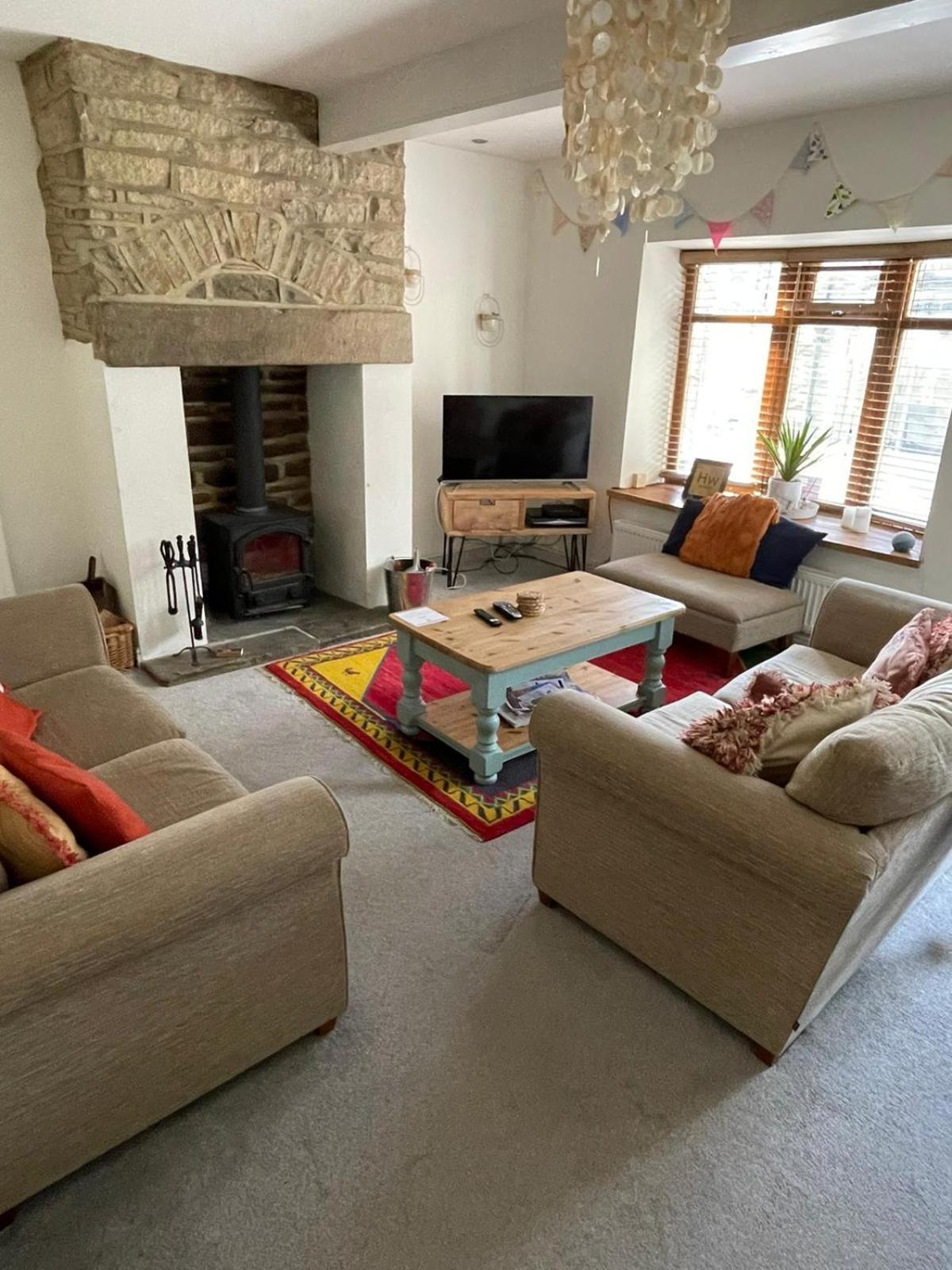Wuthering Cottage - Central, Stylish, Cosy, Comfy Haworth Exteriör bild