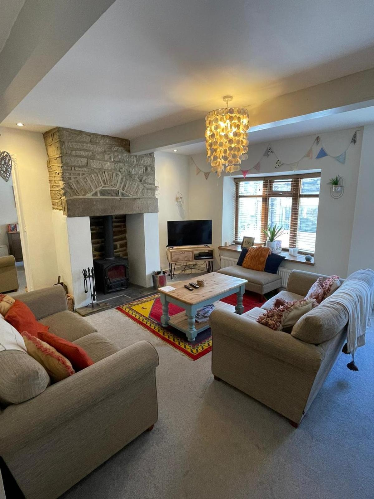 Wuthering Cottage - Central, Stylish, Cosy, Comfy Haworth Exteriör bild